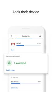Family Link parental controls