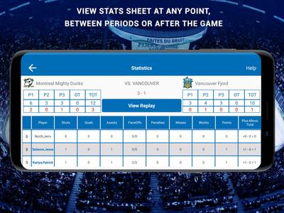 iTrackHockey: Stats/Timekeeper