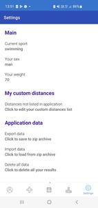 My results