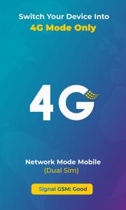 Force 4G LTE: 5G Network Mode
