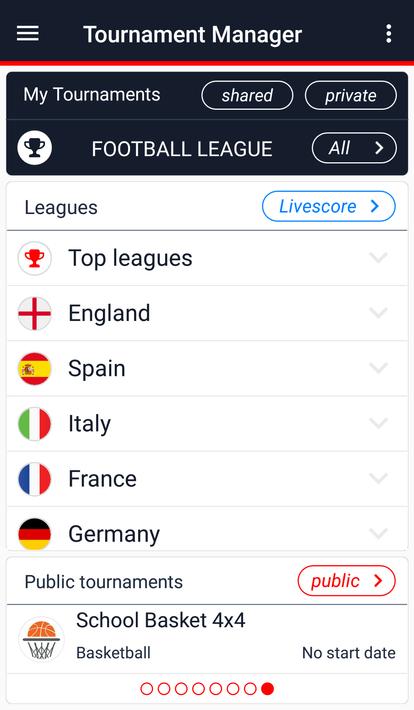 Tournament Manager