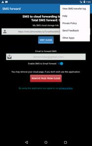 Forward SMS to Email or Cloud