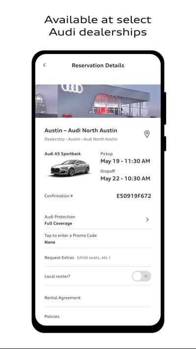 Audi on demand