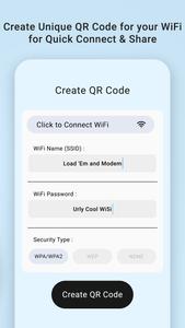 WIFI QR Code Scanner & Creator