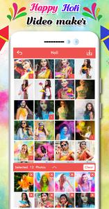 Happy Holi Video Maker