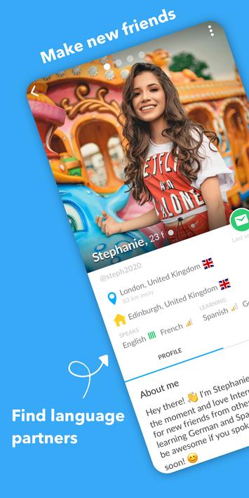 Interpals: Friends & Languages