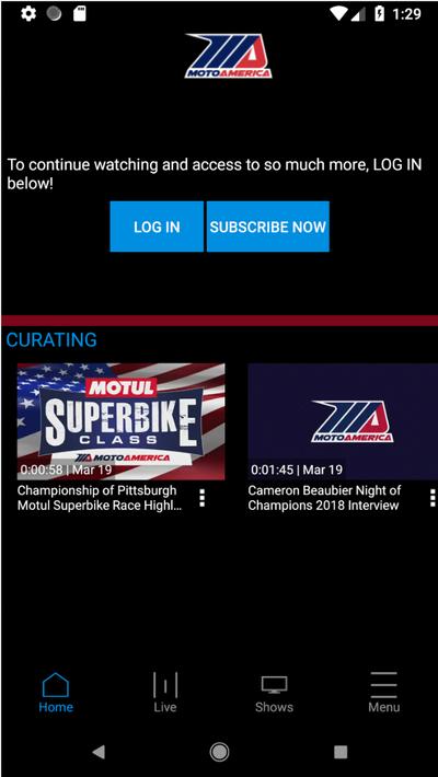 MotoAmerica Live+