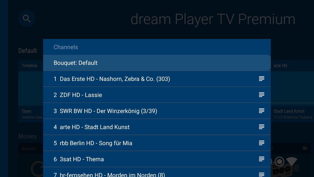 dream Player TV for FritzBox