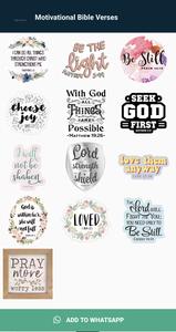 Christian Motivation Stickers