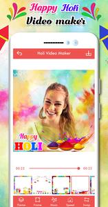 Happy Holi Video Maker