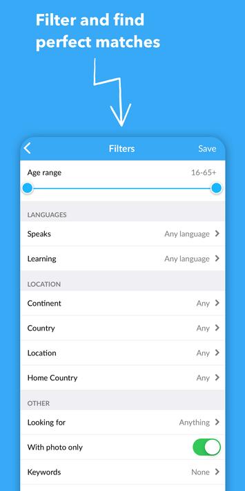 Interpals: Friends & Languages