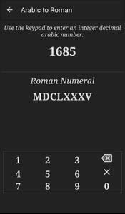 Roman Numerals Converter