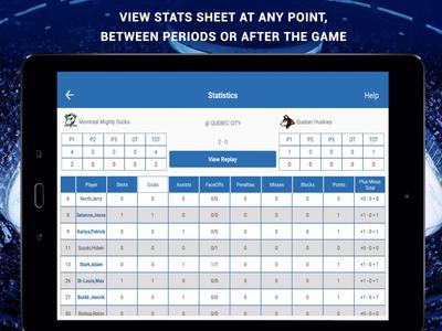 iTrackHockey: Stats/Timekeeper