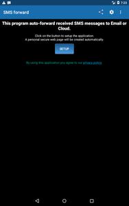 Forward SMS to Email or Cloud