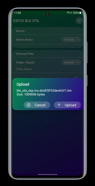 ESP32 OTA BLE