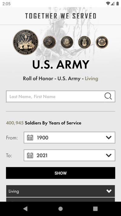 Together We Served ROH