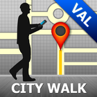 Valletta Map and Walks