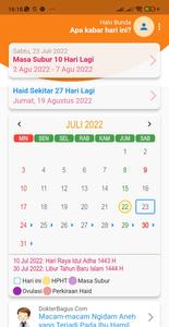 Kalender Haid Muslimah