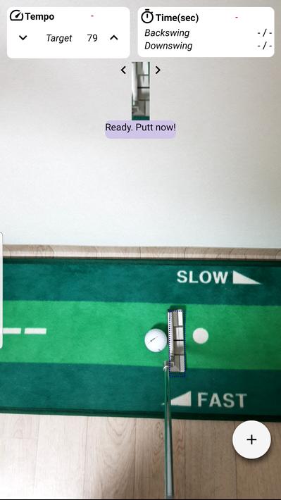 Golf Putt Tempo