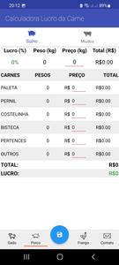Calculadora Lucro da Carne