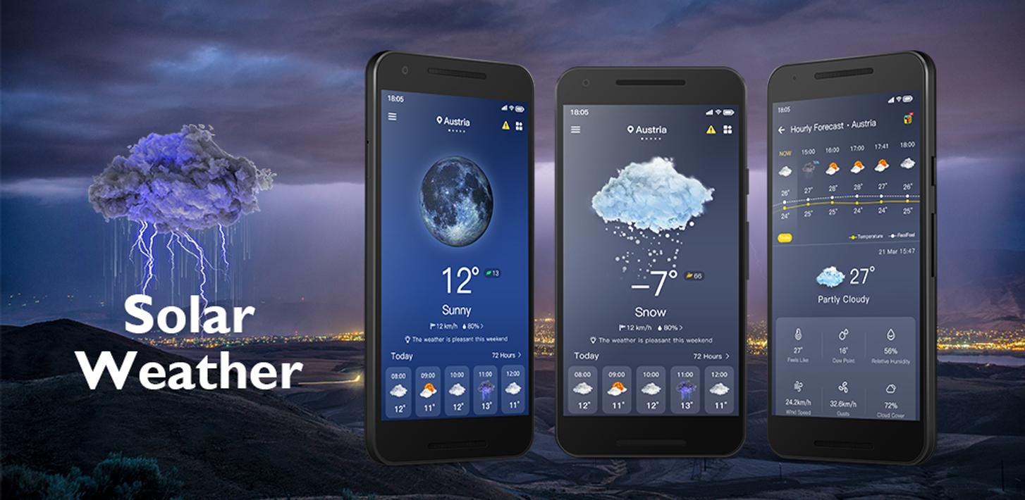 Weather App & Solar Weather