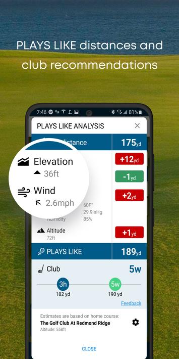 Golf GPS Rangefinder: Golf Pad