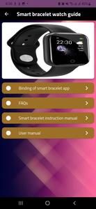 Smart Bracelet Watch Guide