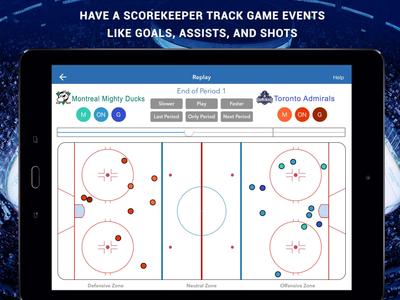 iTrackHockey: Stats/Timekeeper