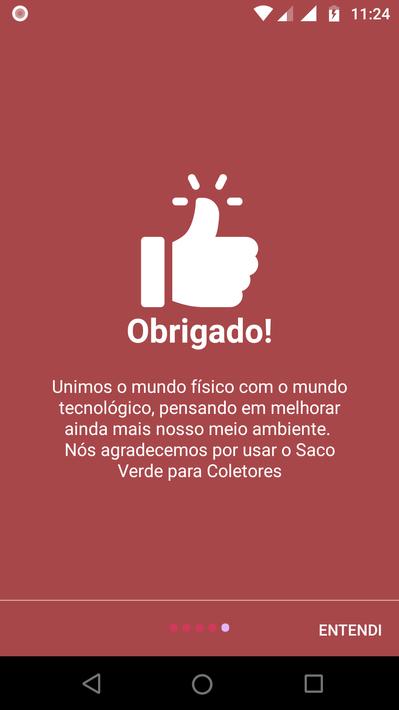 Saco Verde - Coletor