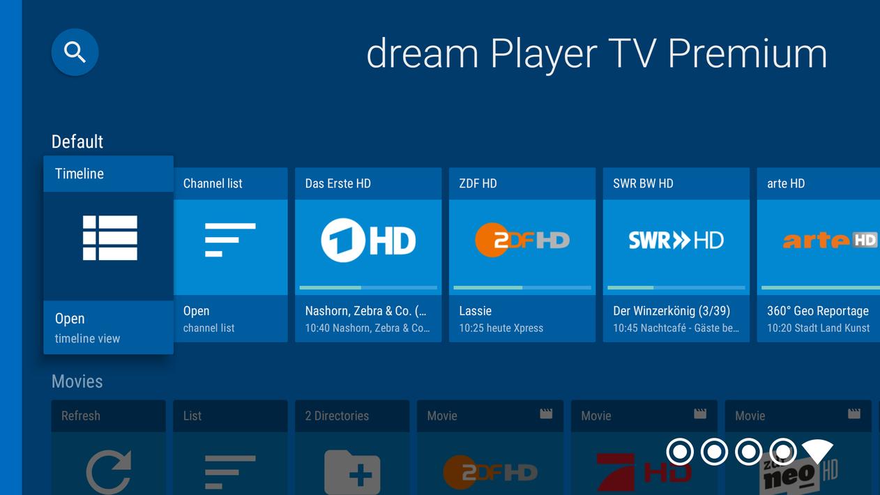 dream Player IPTV for TV