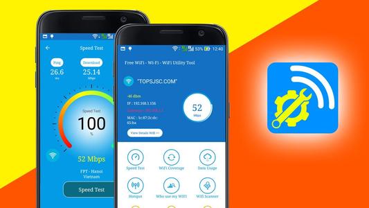 5G, 4G, 3G & Wi-Fi speed test
