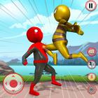 Flying Stickman Rope:Hero Game