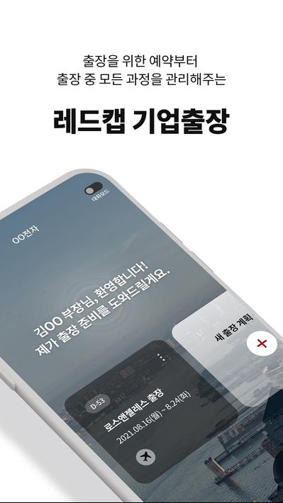 레드캡 기업출장