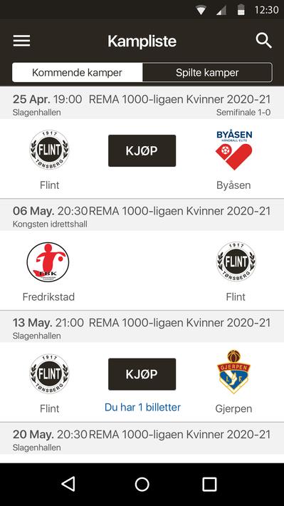 Flint Tønsberg håndball AL