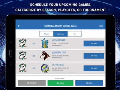 iTrackHockey: Stats/Timekeeper