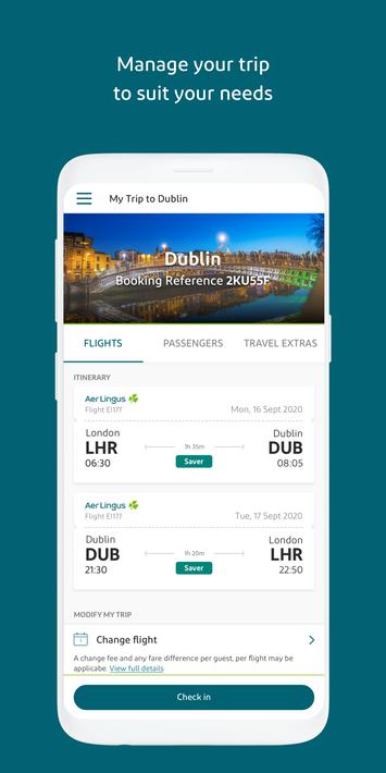 Aer Lingus App