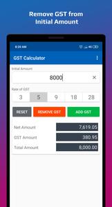 GST Tax Calculator Tool