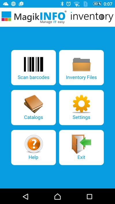 MagikINFO Inventory