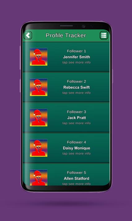 Profile tracker