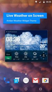 free live weather on screen