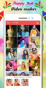 Happy Holi Video Maker