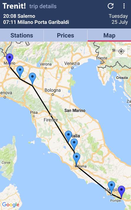 Trenit - find Trains in Italy