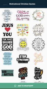 Christian Motivation Stickers