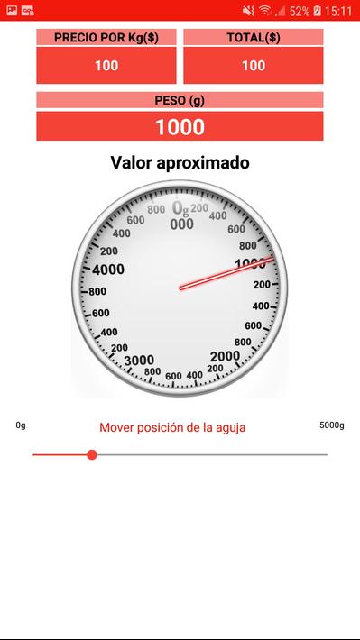 Balanza analógica - digital