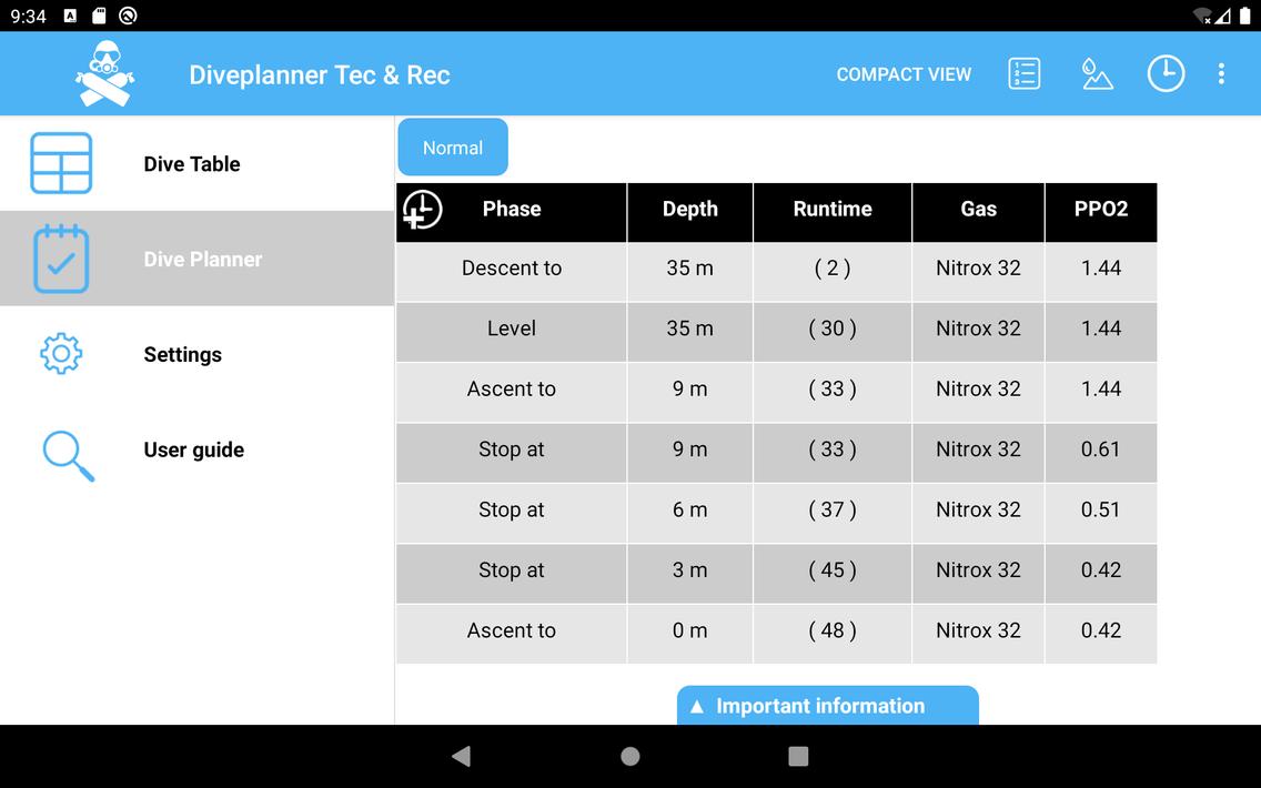 Diveplanner Tec & Rec