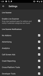 Addons Detector