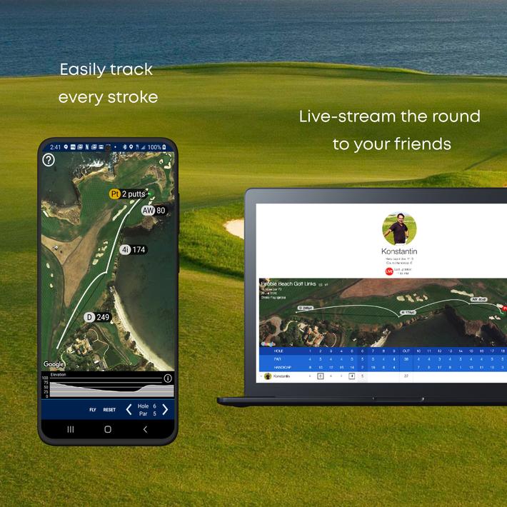 Golf GPS Rangefinder: Golf Pad