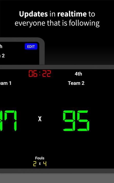 Virtual Scoreboard: Keep Score