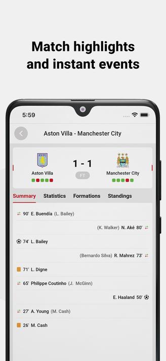 Premier League Live Score