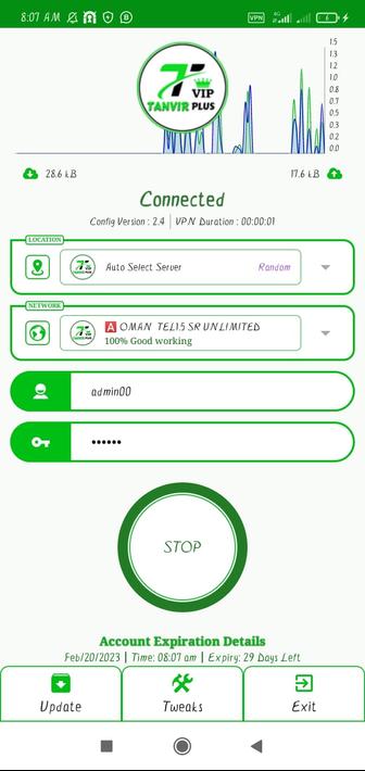 TANVIR PLUS VIP VPN